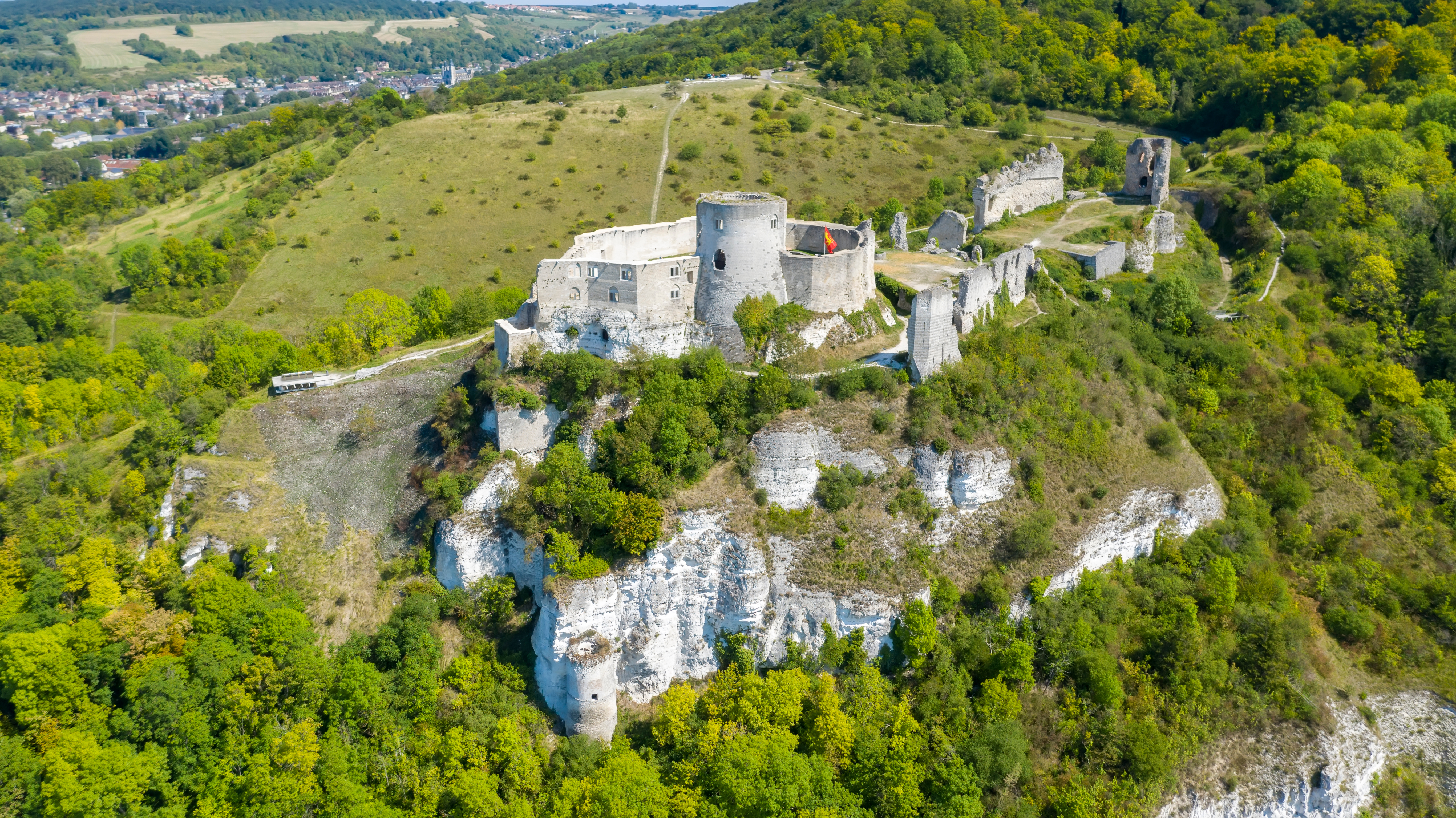 Château Gaillard ved Les Andelys