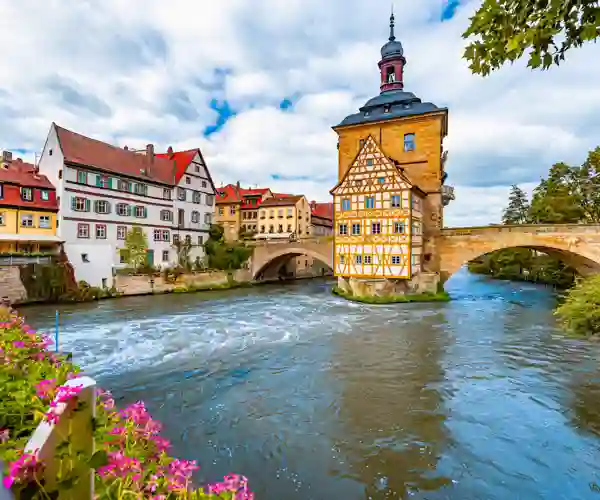 Det gamle rådhuset i Bamberg