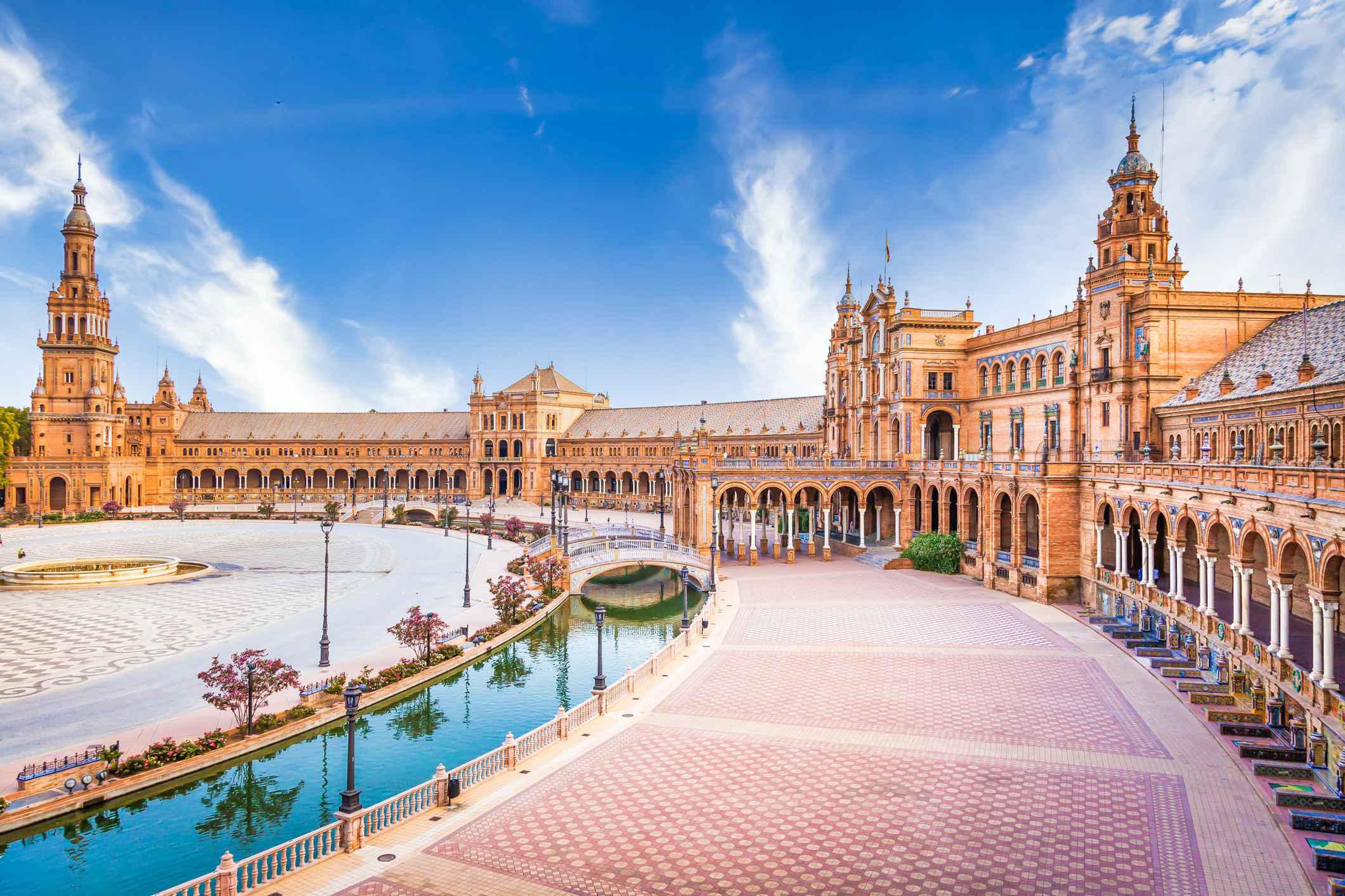 Plaza De España i Sevilla
