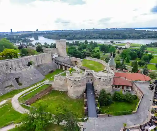 Kalemegdan-festningen i Beograd