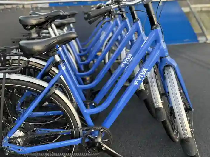 Gratis utlån av sykler om bord