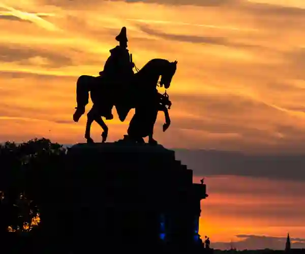 Deutches Eck (Det tyske hjørnet) i Koblenz
