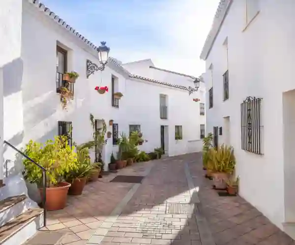 Koselige smågater i Benalmádena