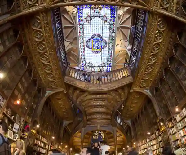 Bokhandelen Livrario Lello i Porto