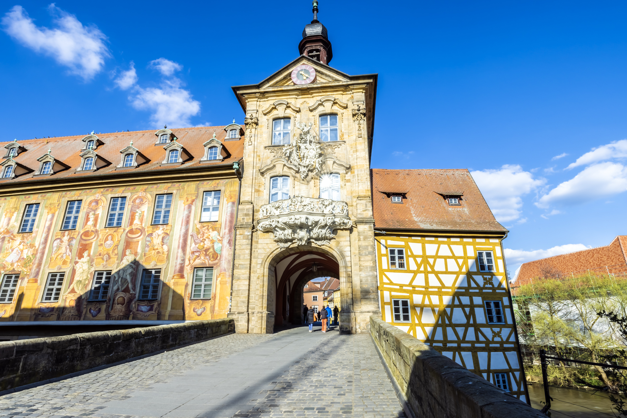 Det gamle rådhuset i Bamberg