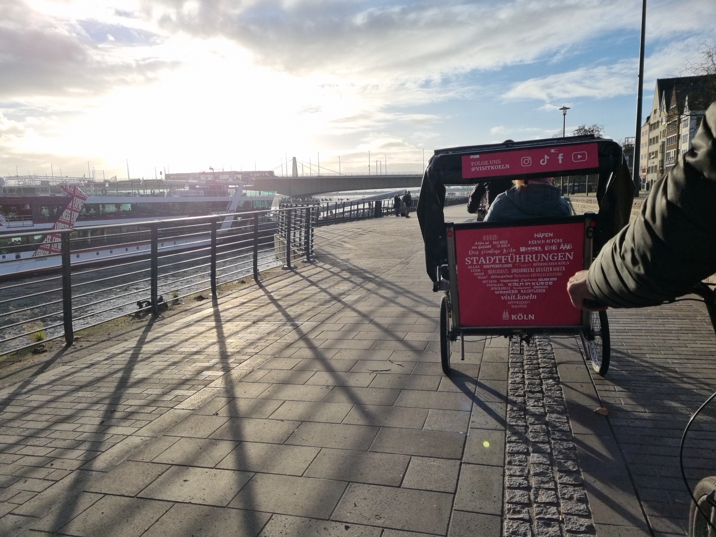 Rickshawguiding i Köln