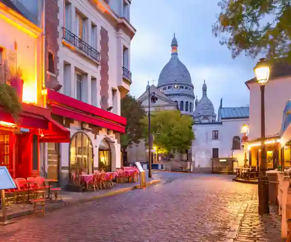 Montmartre i Paris