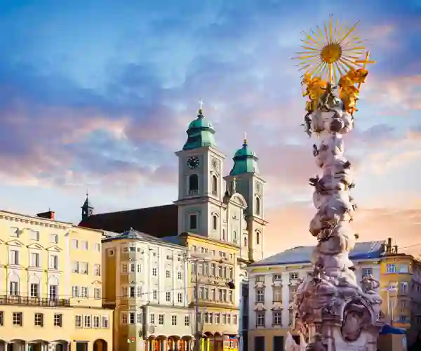 Linz Hauptplatz, Østerrike