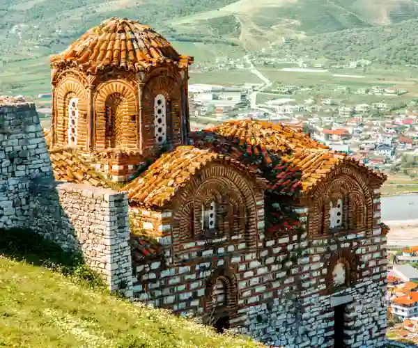 Treenighetskirken i Berat-borgen