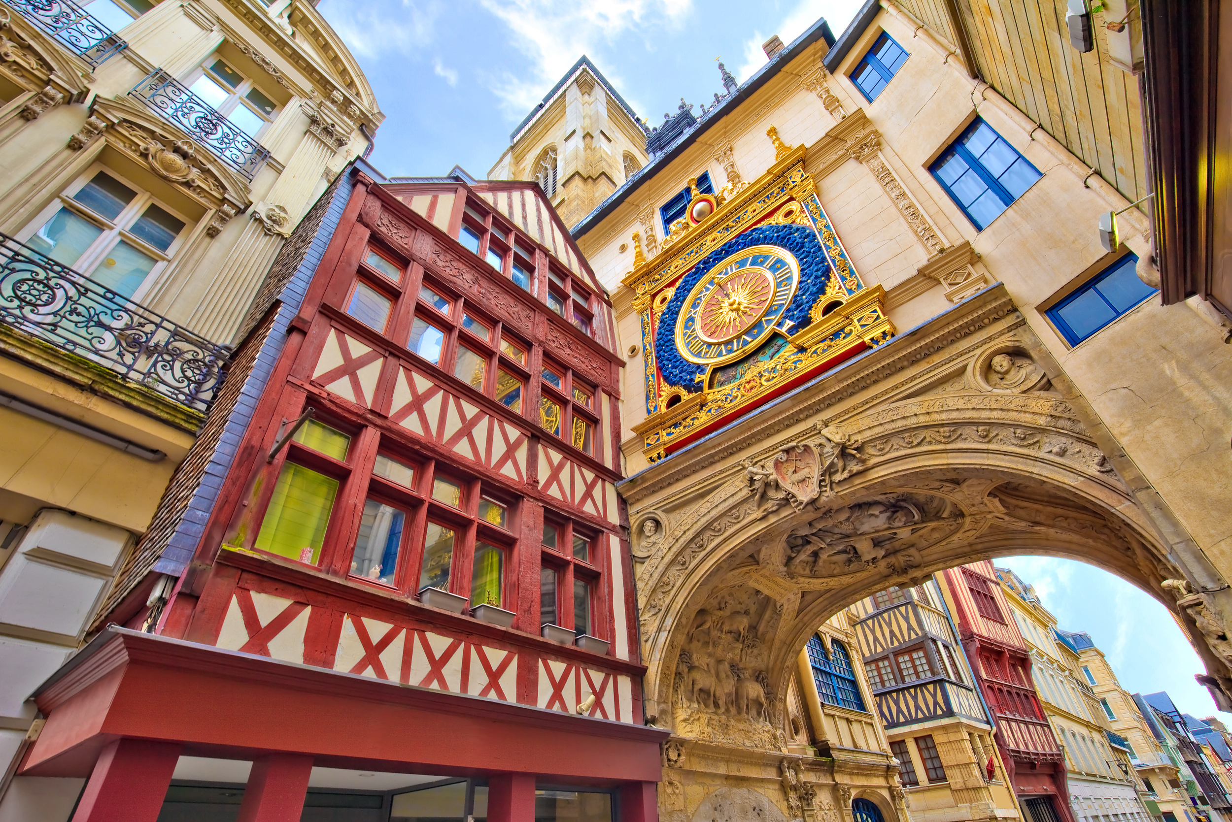 Le Gros-Horloge, Rouen 