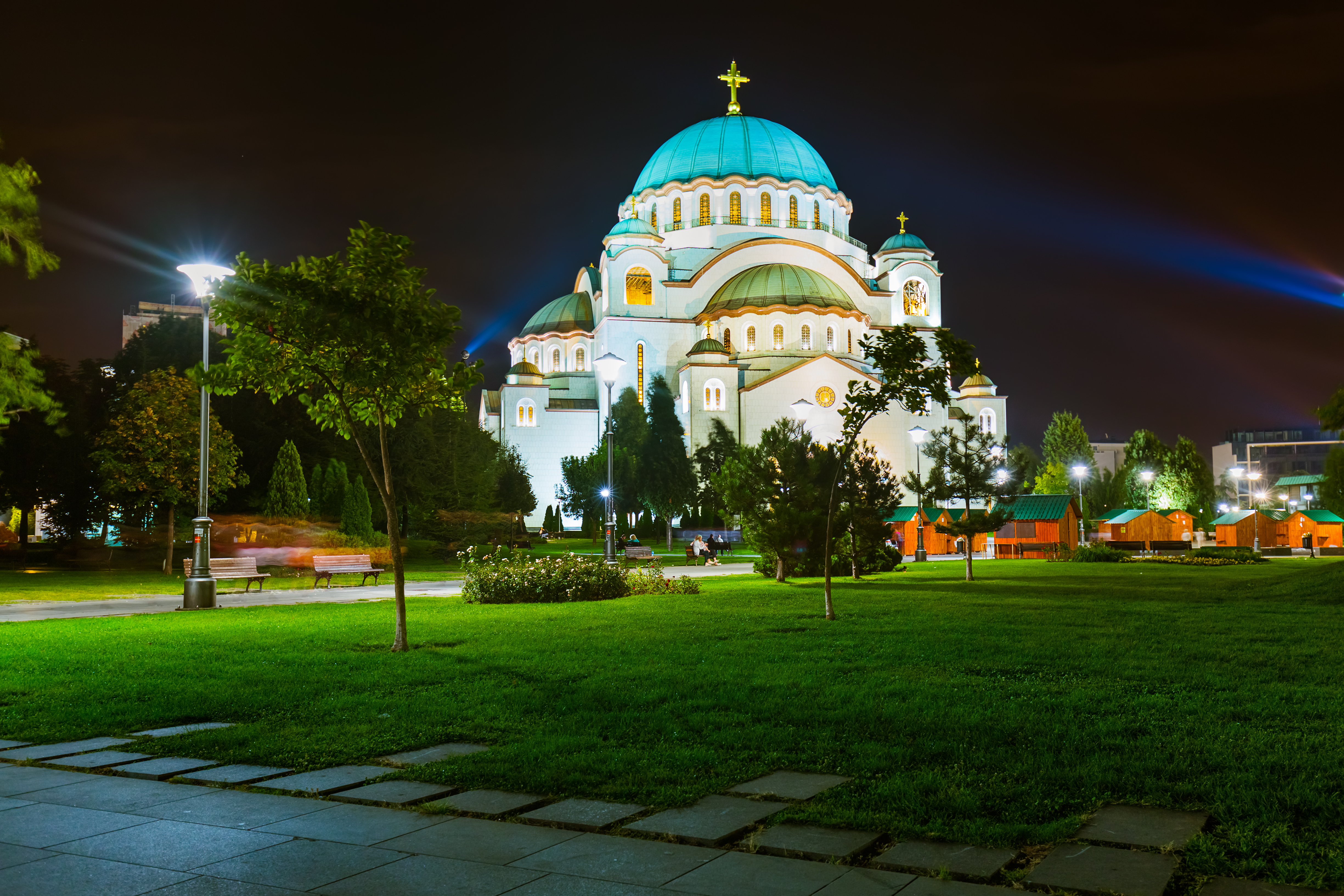 St. Sava katedralen i Beograd