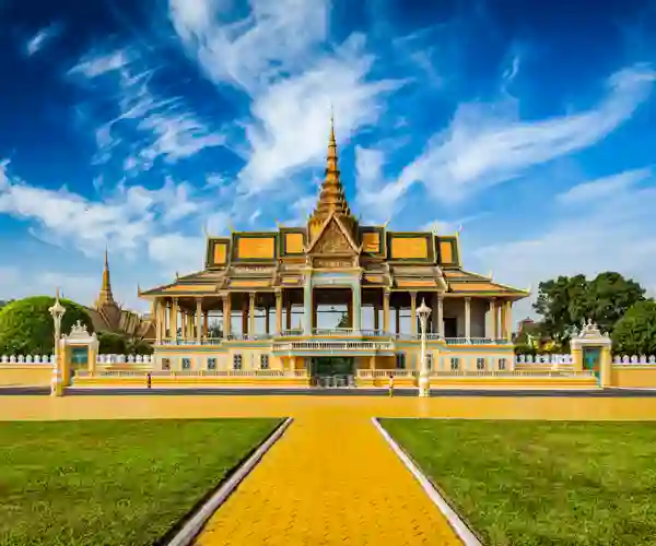 Det kongelige palasset i Phnom Penh