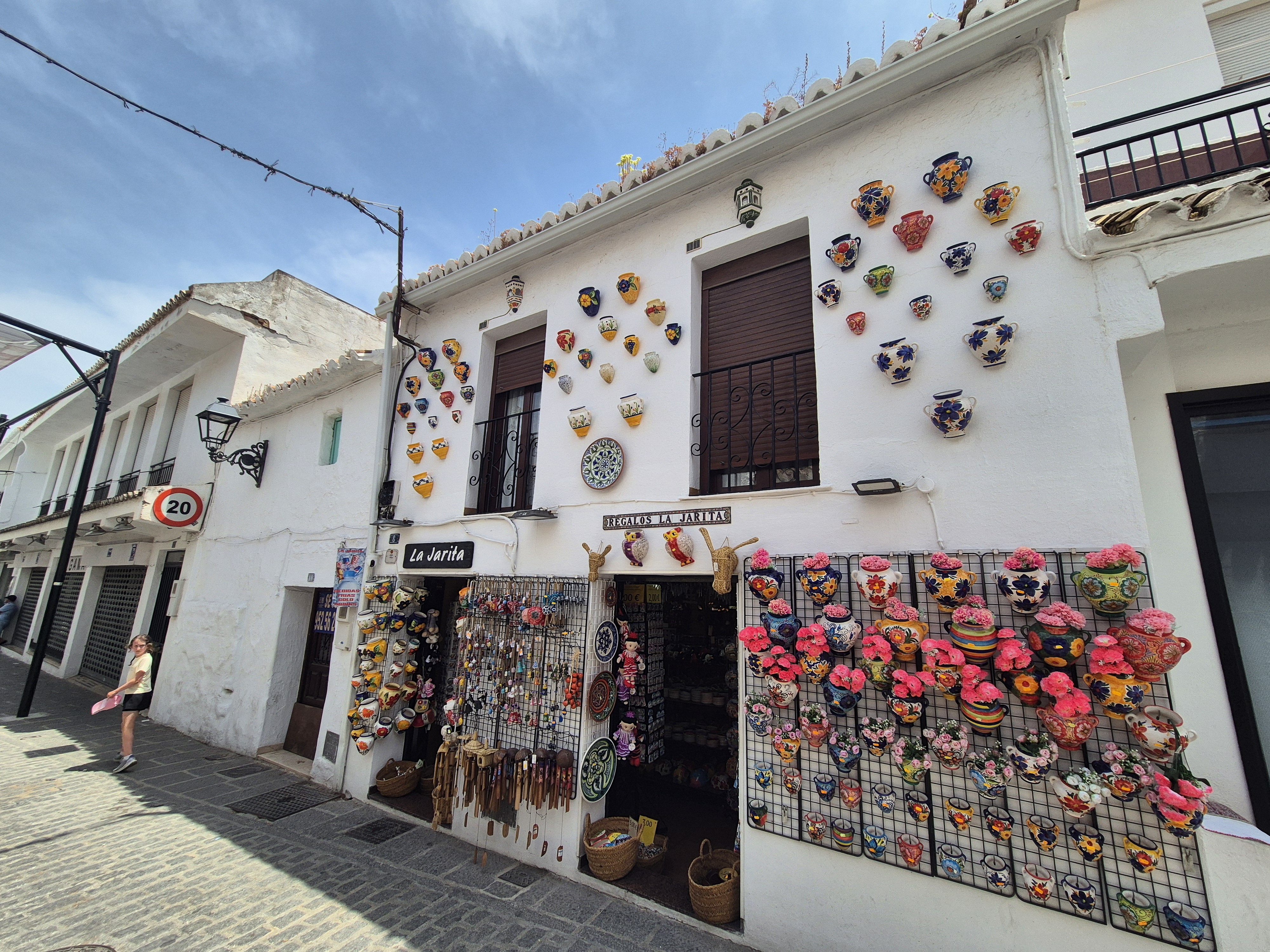 Koselige butikk i Mijas Pueblo