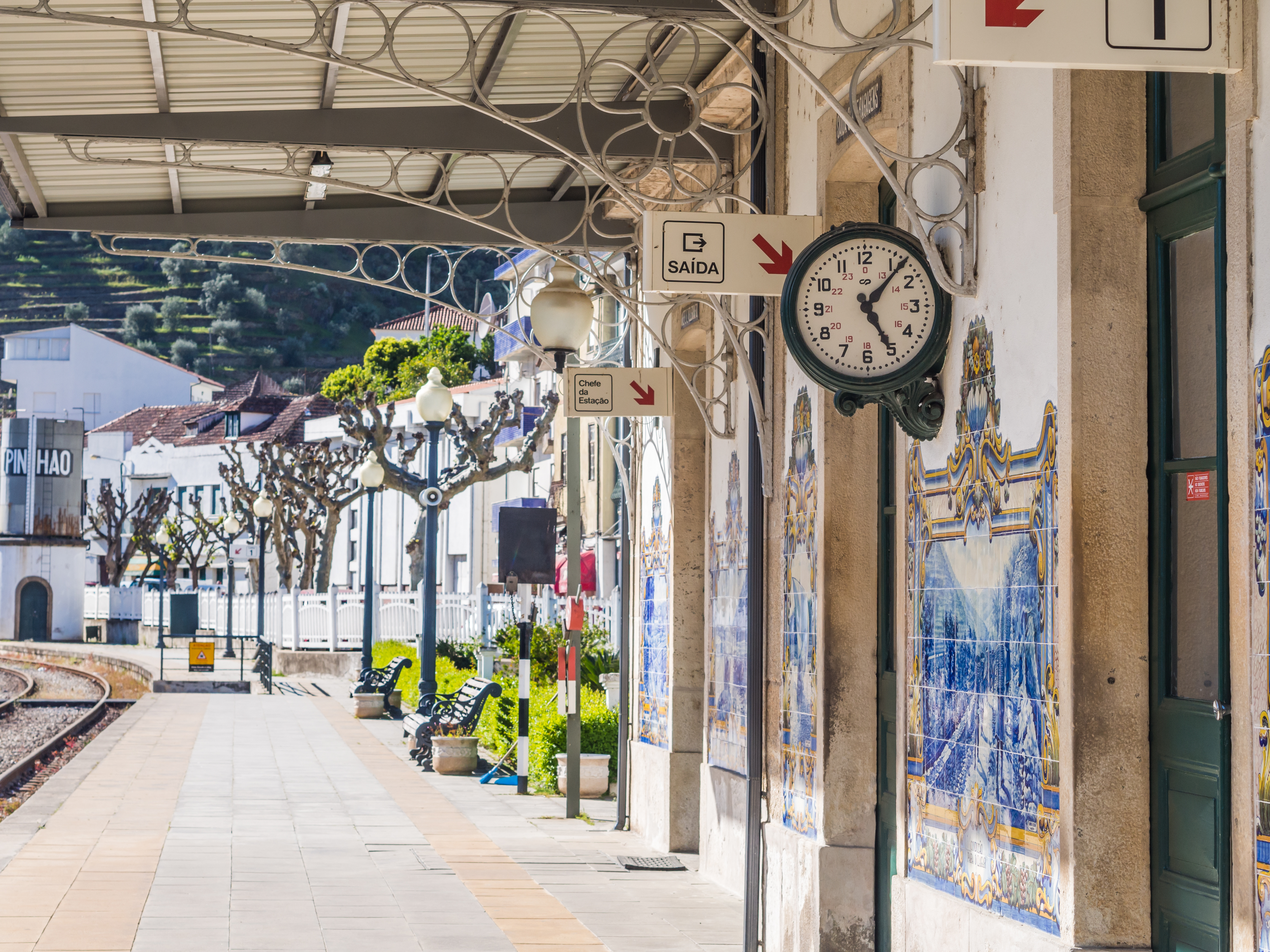 Togstasjonen i Pinhão