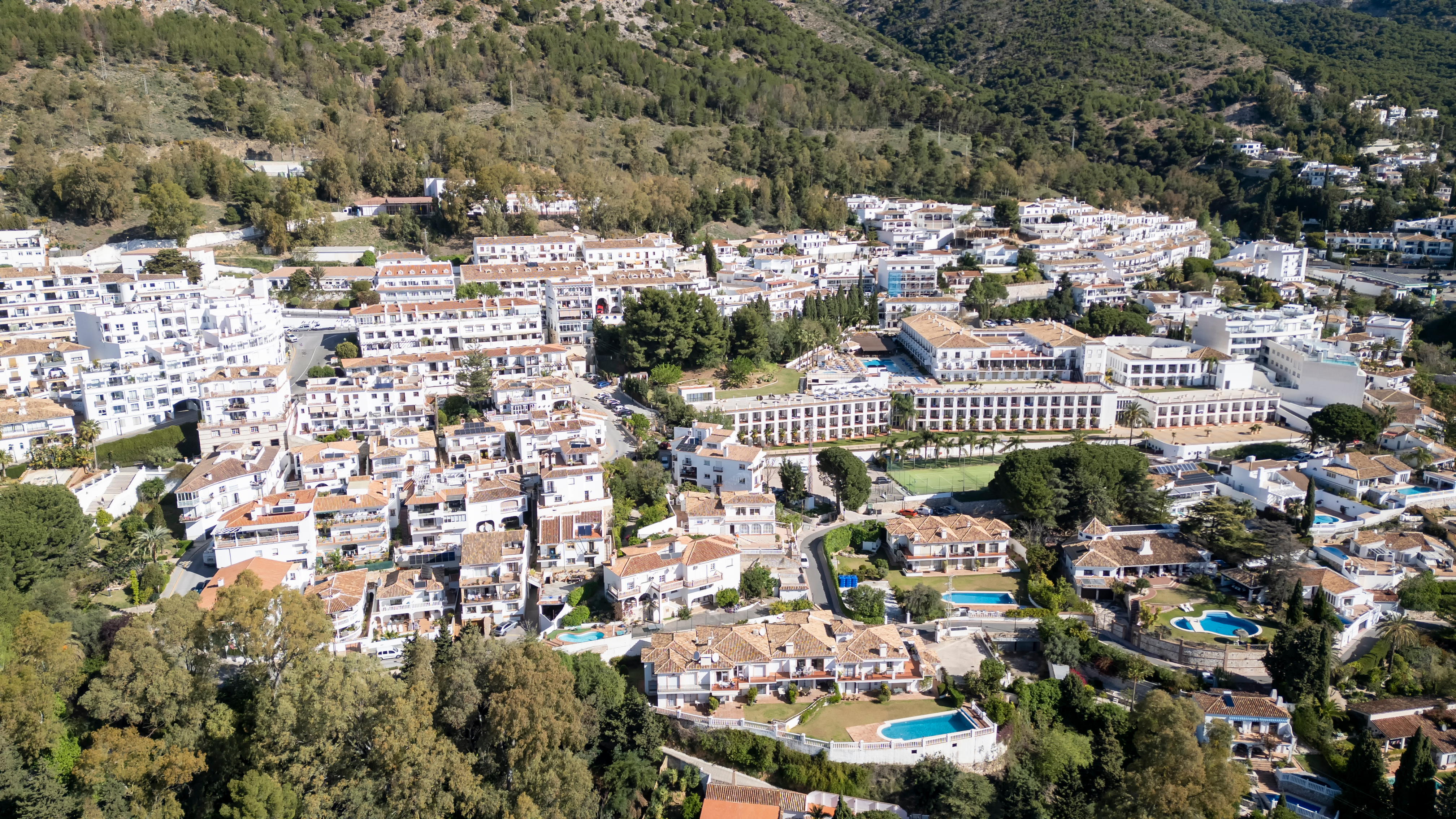 Mijas Pueblo med Hotel TRH Mijas
