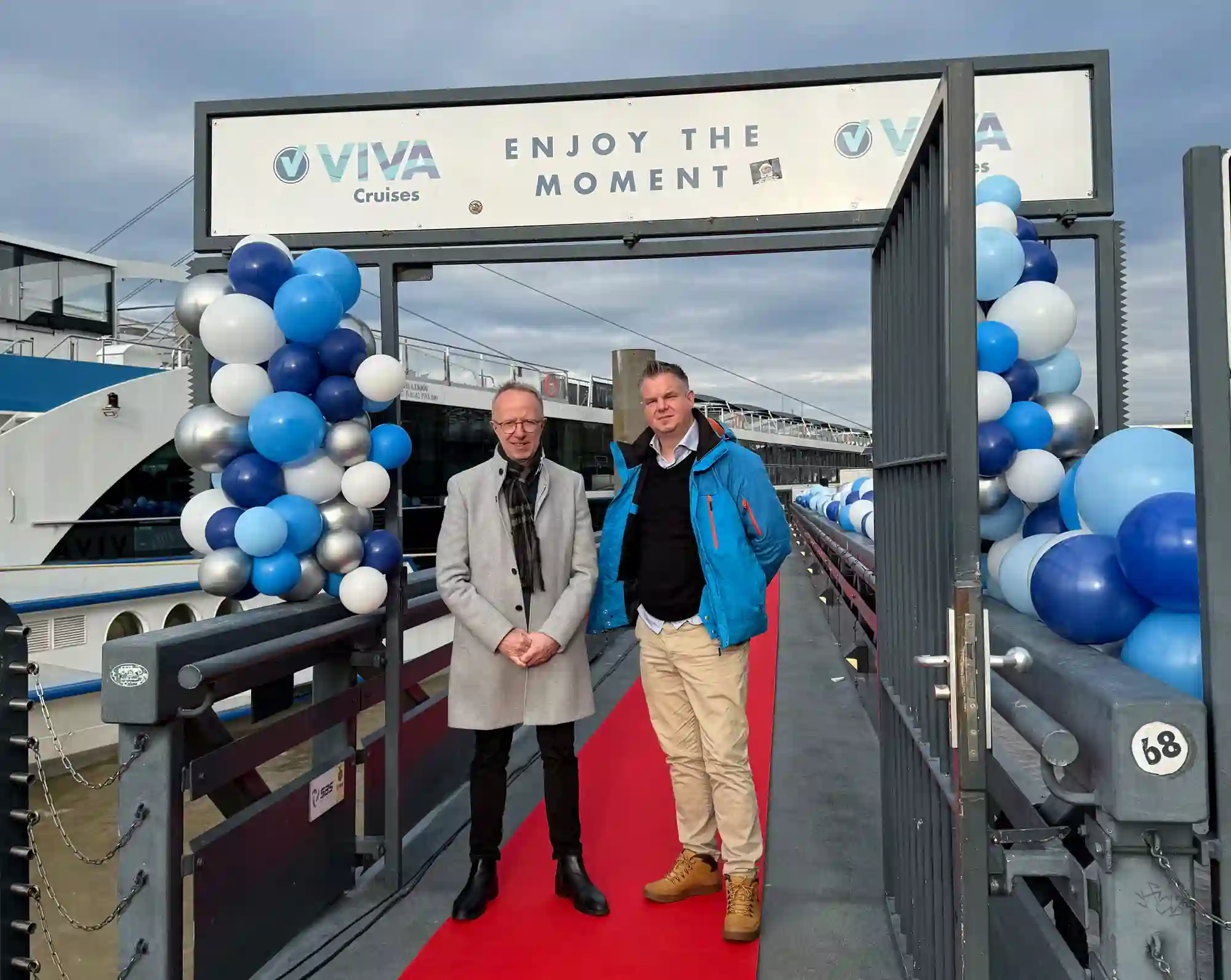 Svein Erik og Thomas klar for skipsdåp