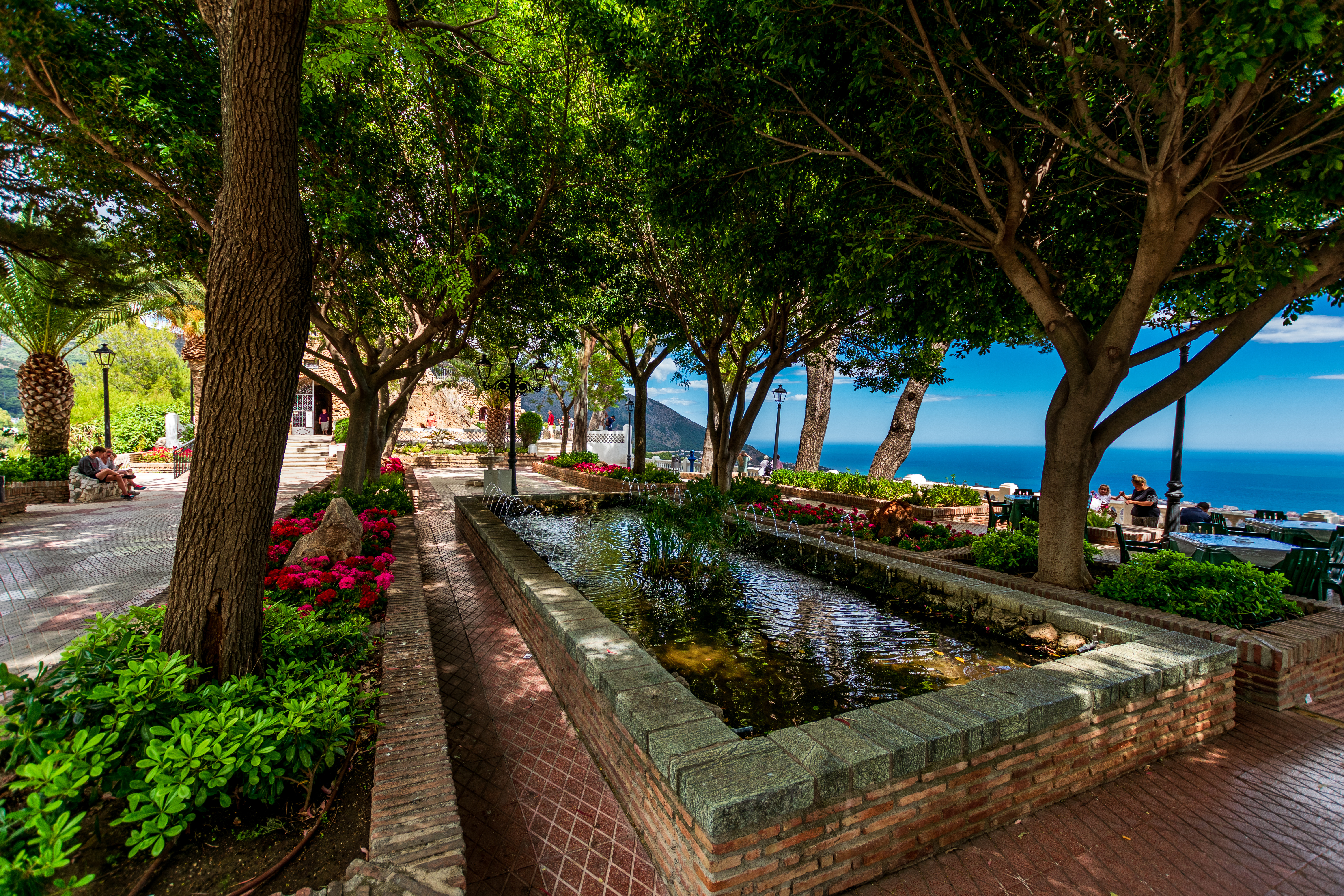 Torget i Mijas Pueblo
