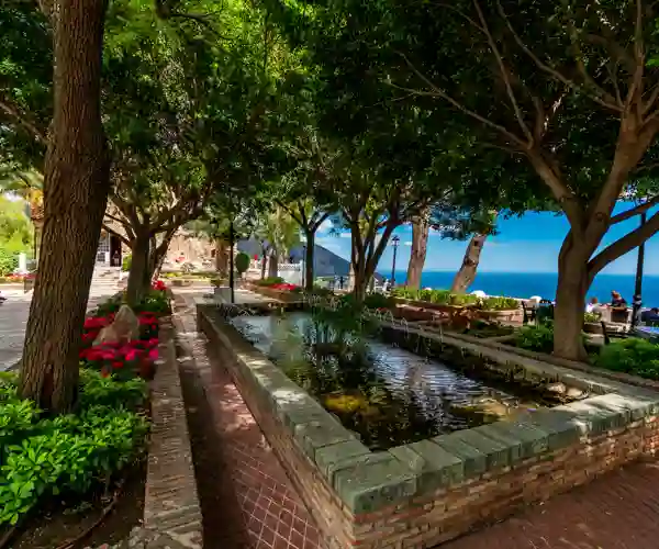 Torget i Mijas Pueblo