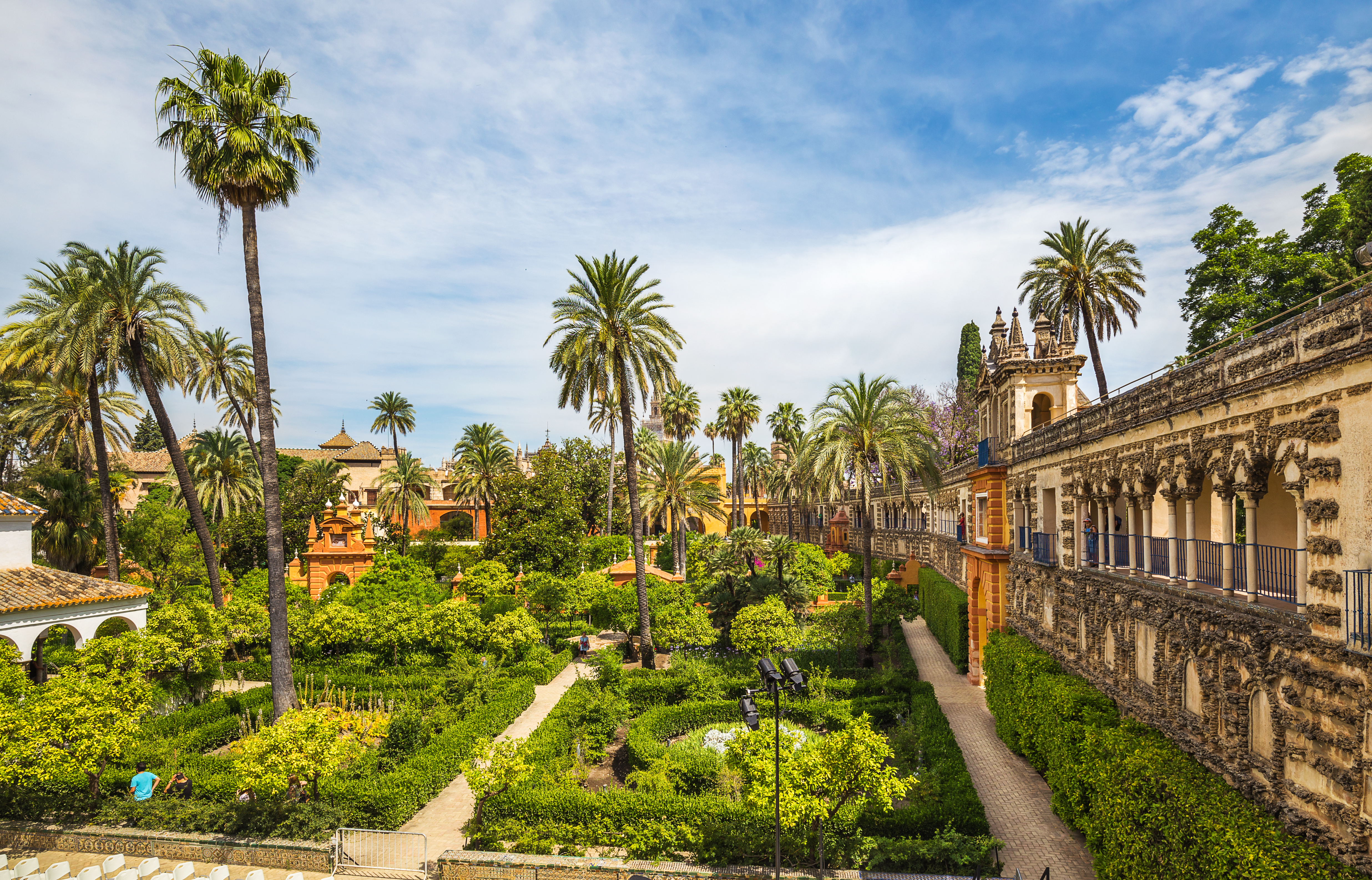 Kongepalasset Alcázar i Sevilla