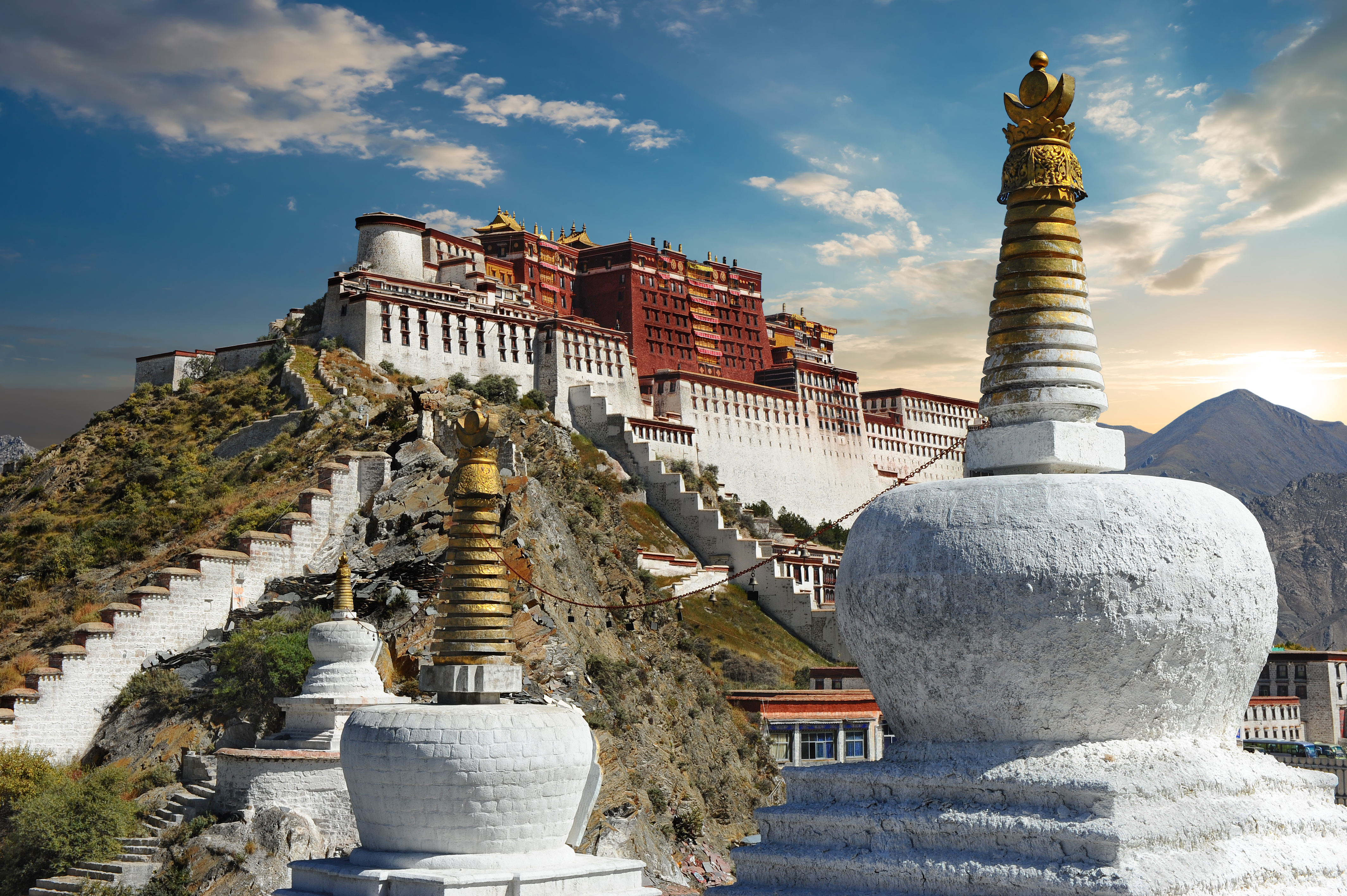 Potala-palasset i Lhasa