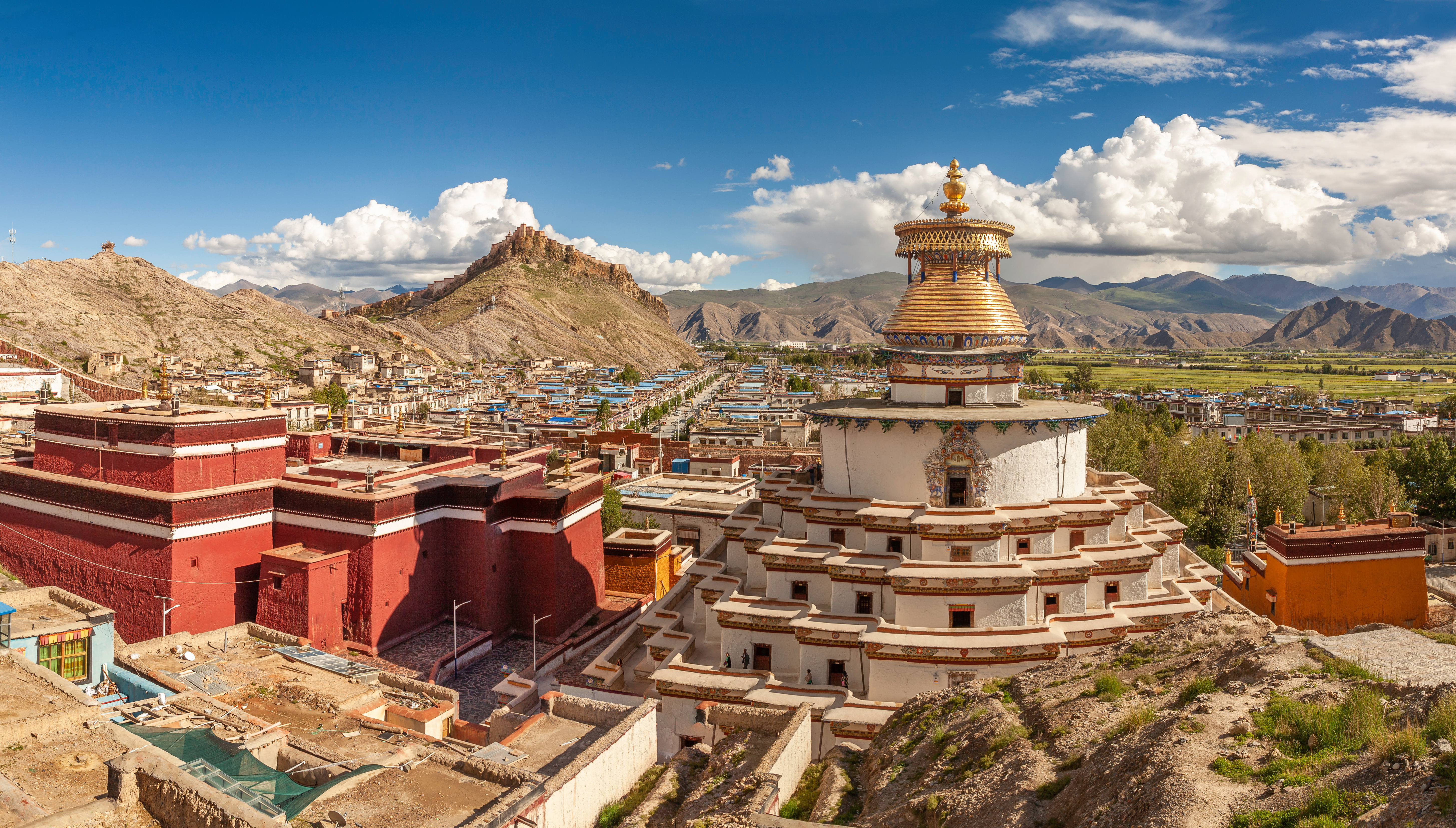 Den Gylne Pagode i Gyantse