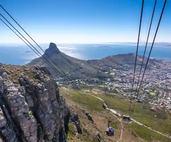 Taubane til Table Mountain