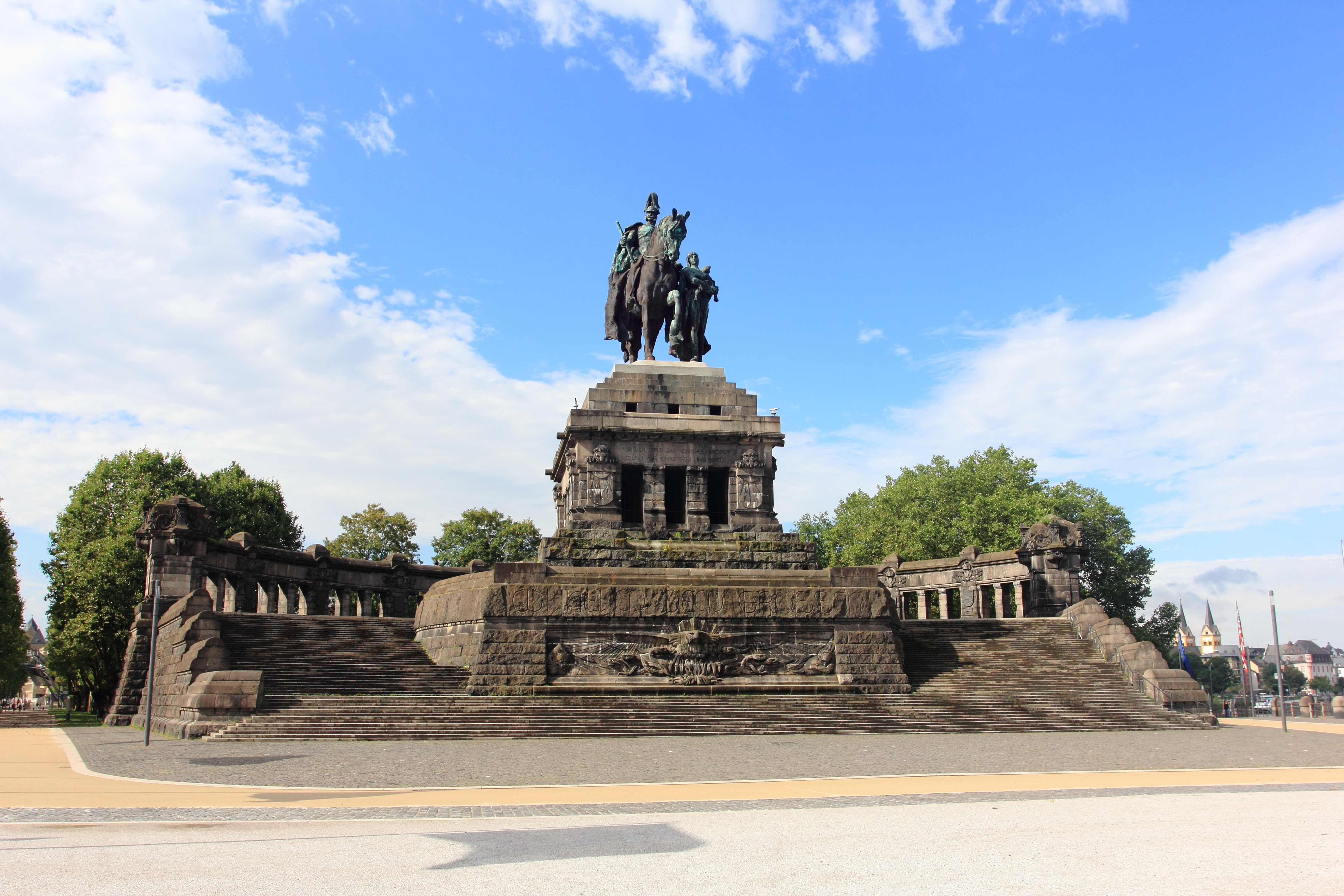 Deutches Eck (Det tyske hjørnet) i Koblenz