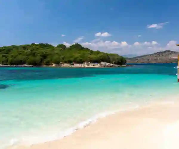 Ksamil-stranden