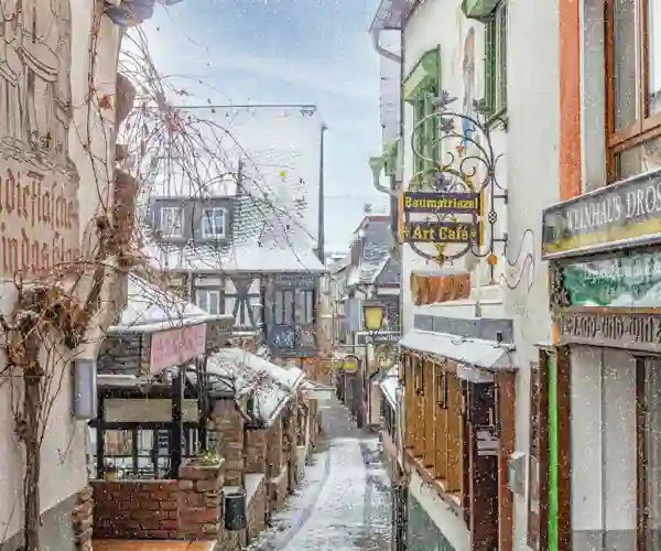 Vinter i Drosselgasse