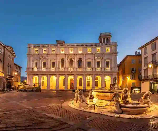 Piazza Vecchia i Bergamo