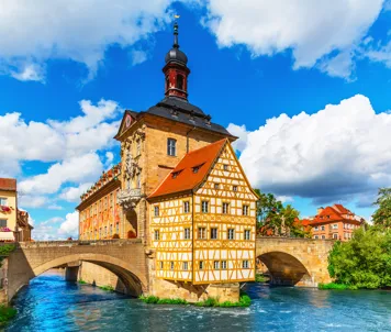 Det gamle rådhuset i Bamberg