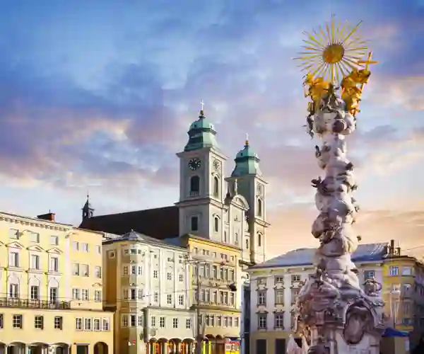 Linz Hauptplatz, Østerrike
