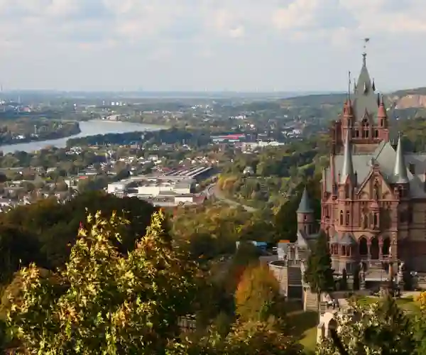 Drachenfels slott i Köningswinter