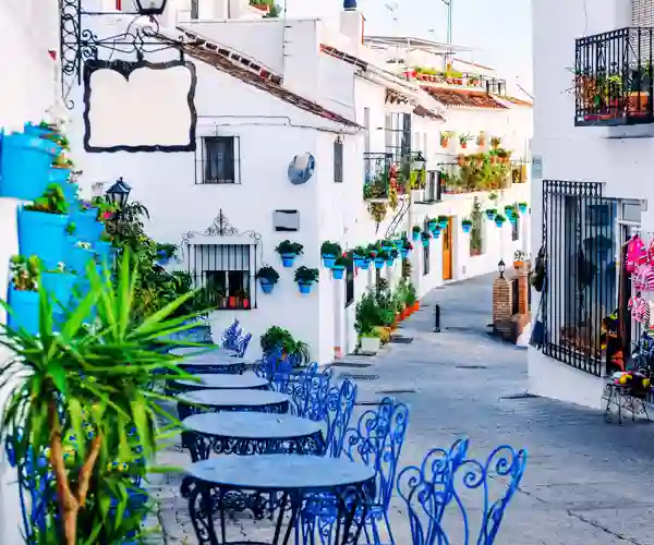 Koselige smågater i Mijas Pueblo