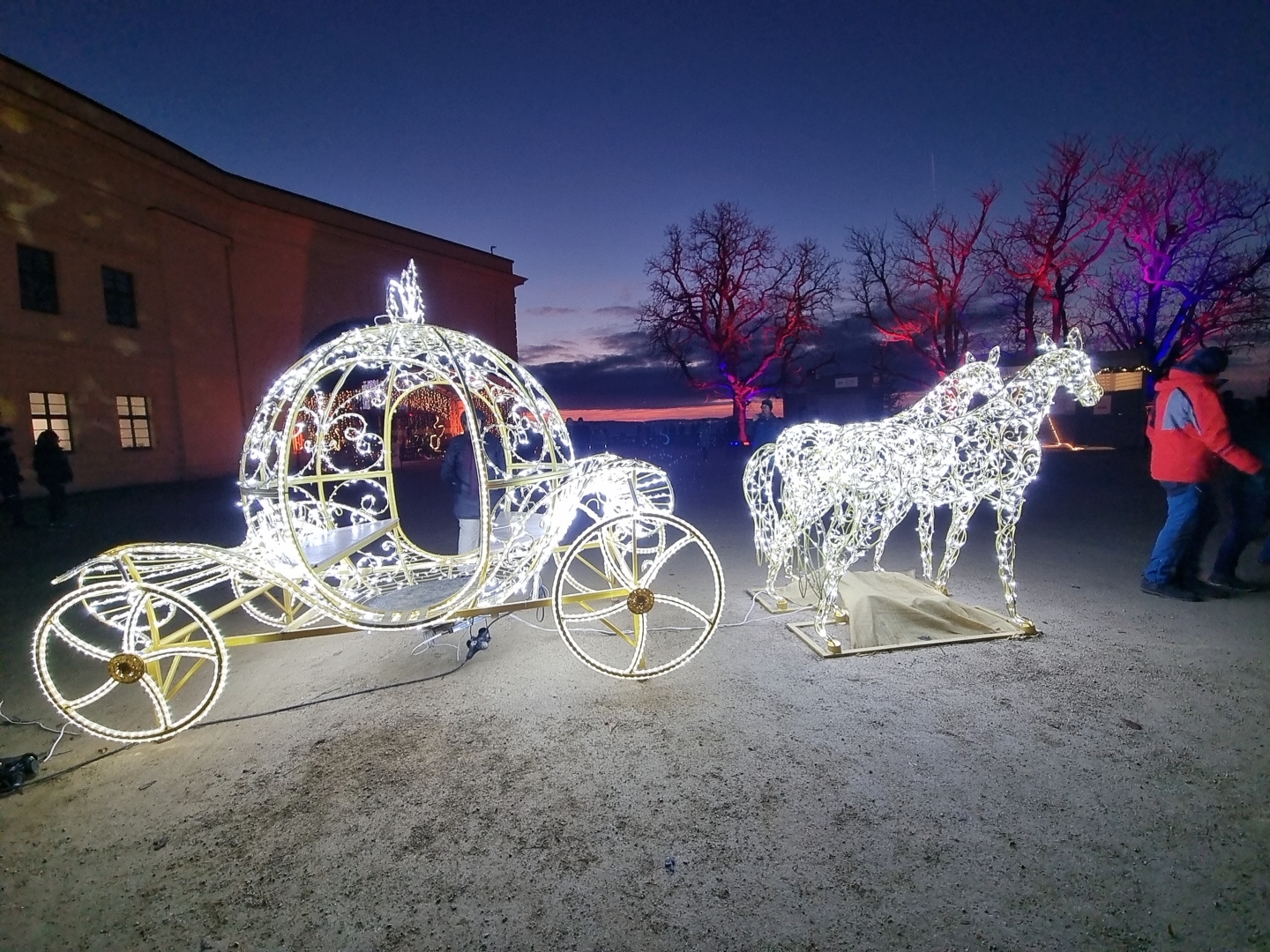 Christmas Garden på festningen i Koblenz