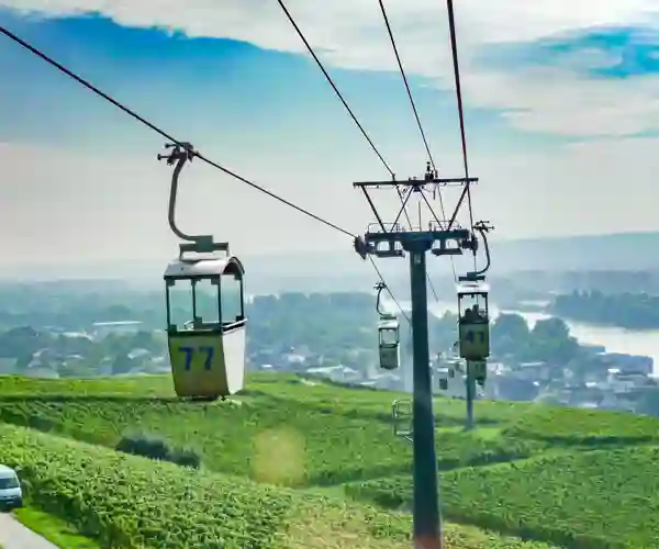 Gondolbanen i Rüdesheim