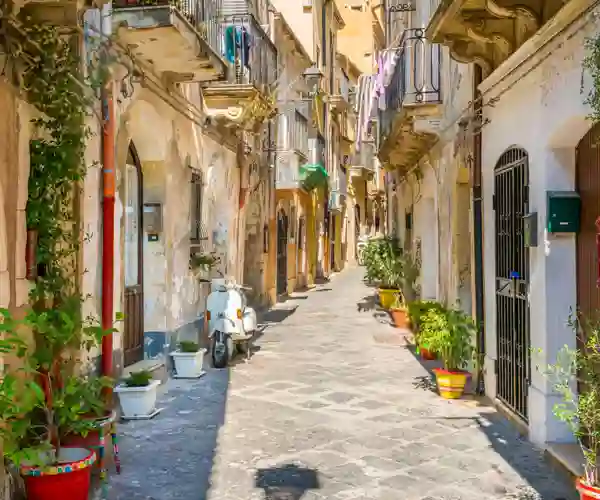 Gamlebyen i Siracuse