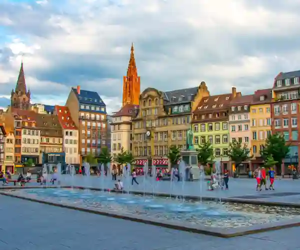 Torget i Strasbourg