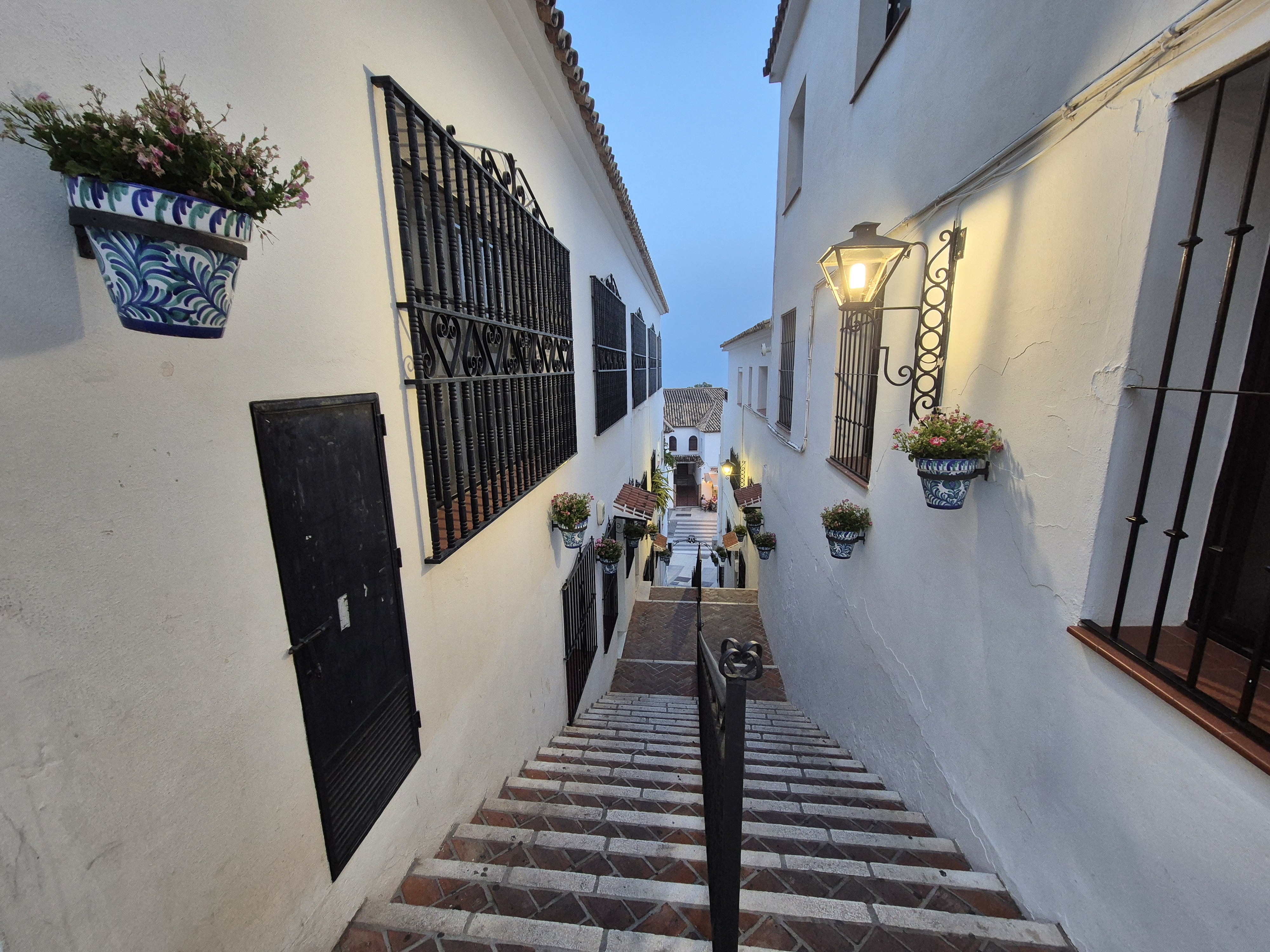 Tranger gater i Mijas Pueblo