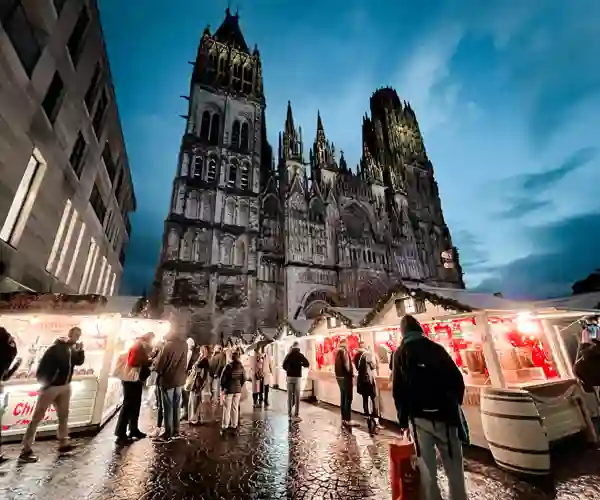 Julemarked i Rouen