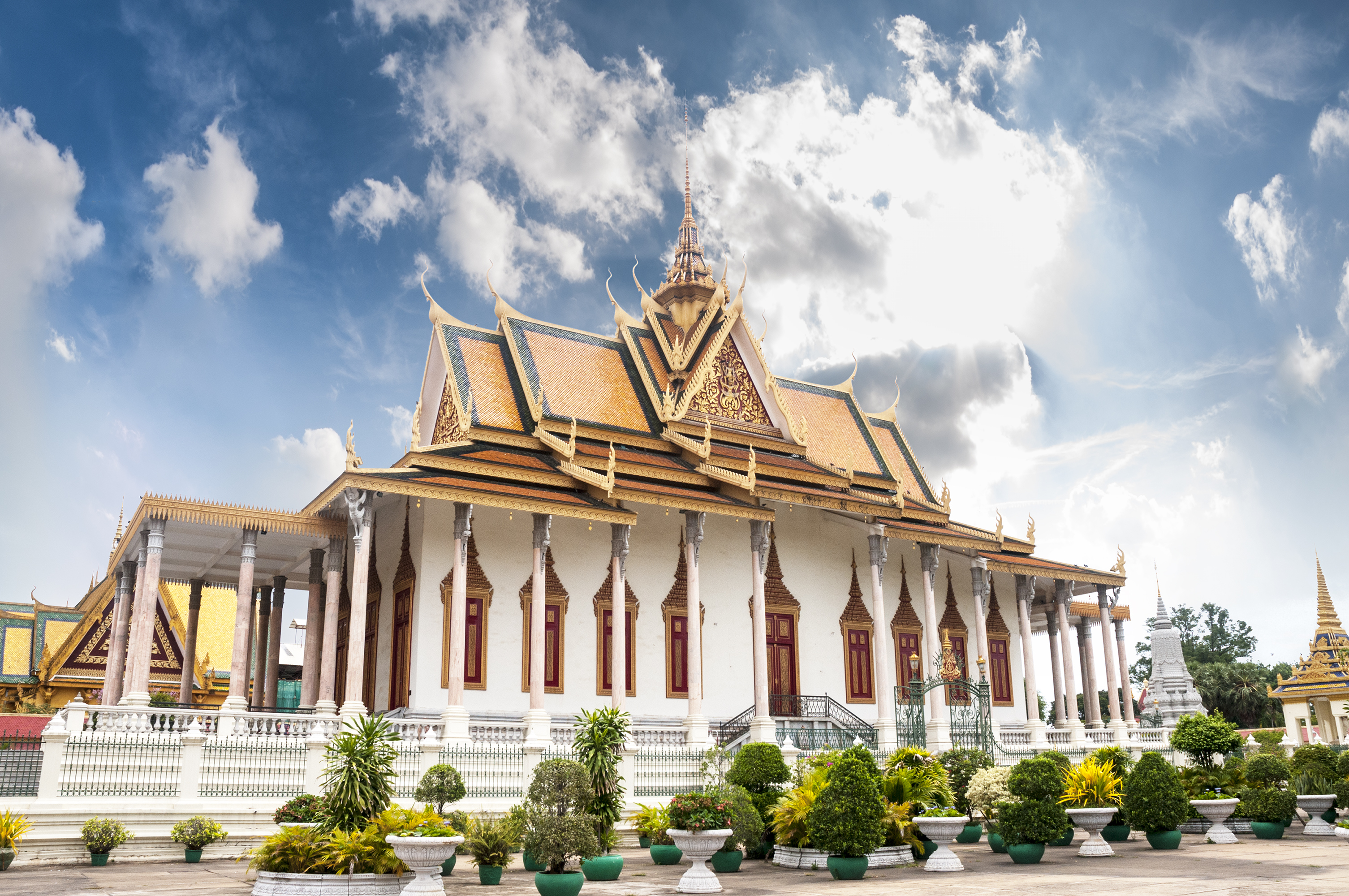 Det kongelige palasset i Phnom Penh