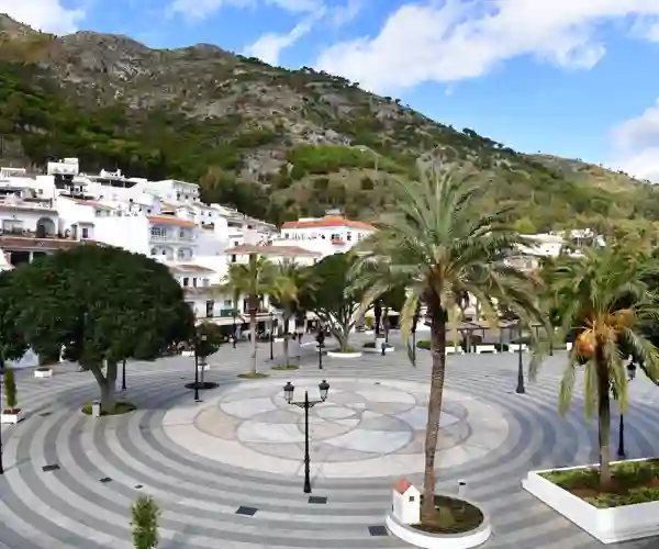 Torget i Mijas Pueblo