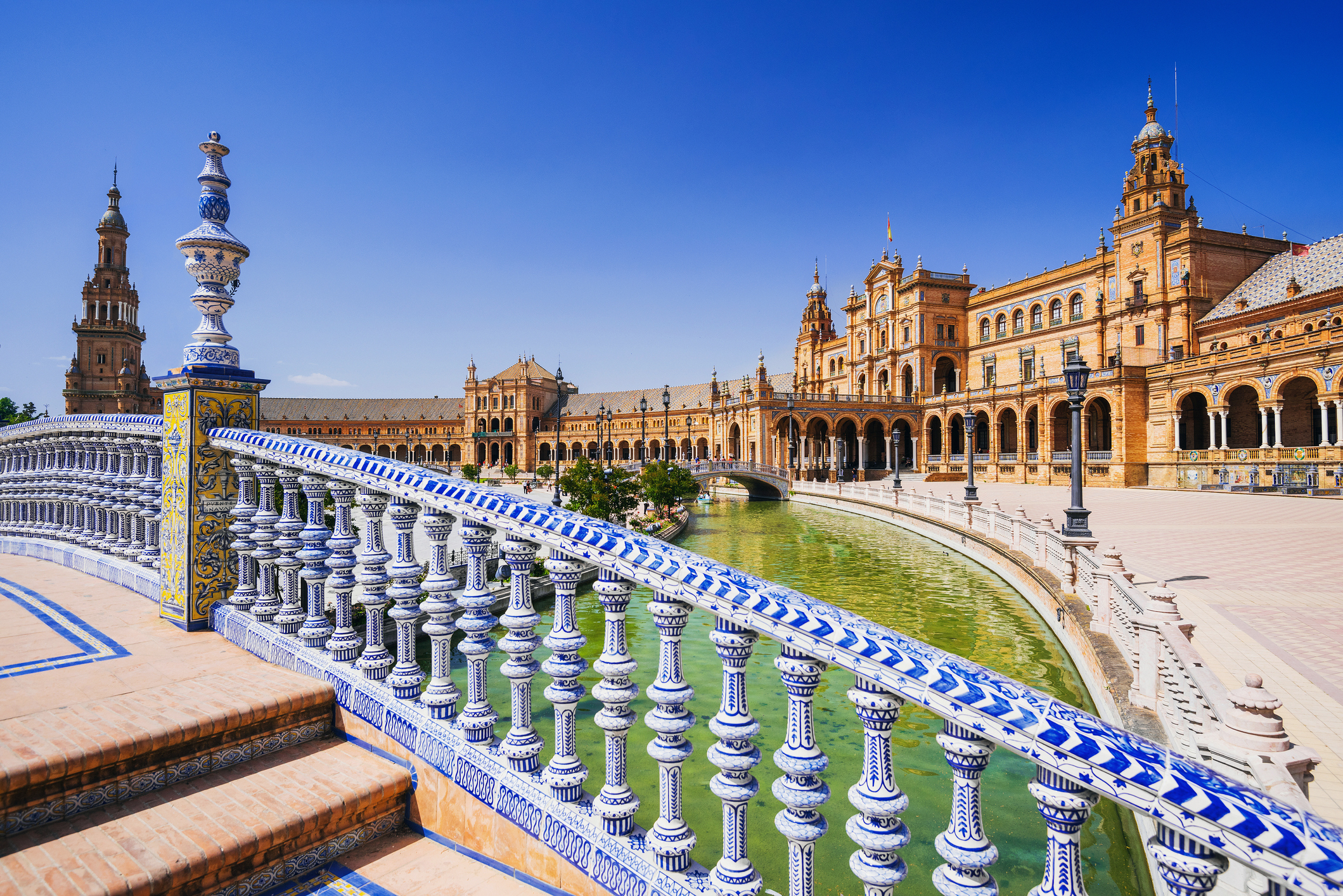 Plaza De España i Sevilla